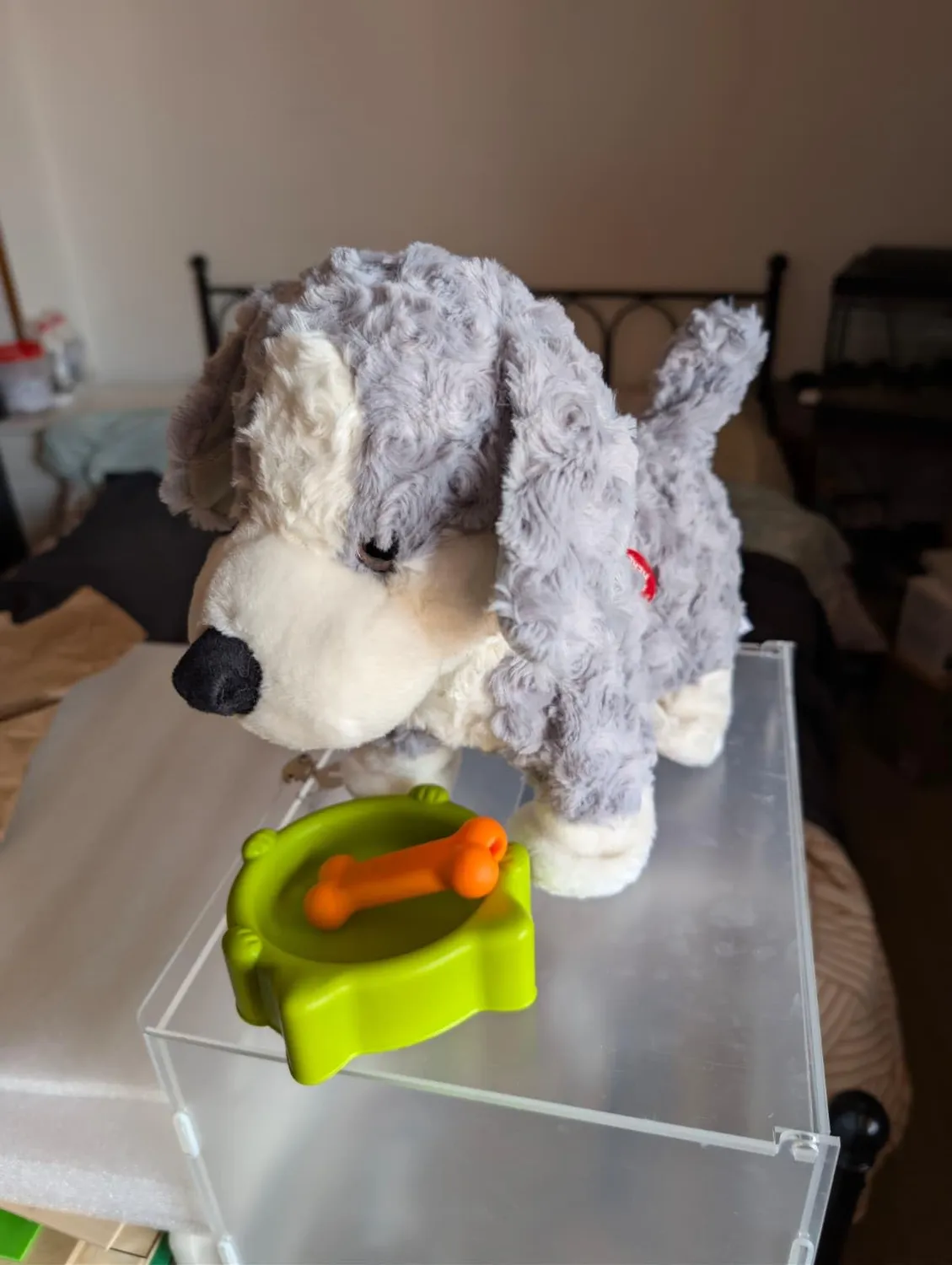 eJog Pup cane peluche interattivo vocale che cammina 3+ anni