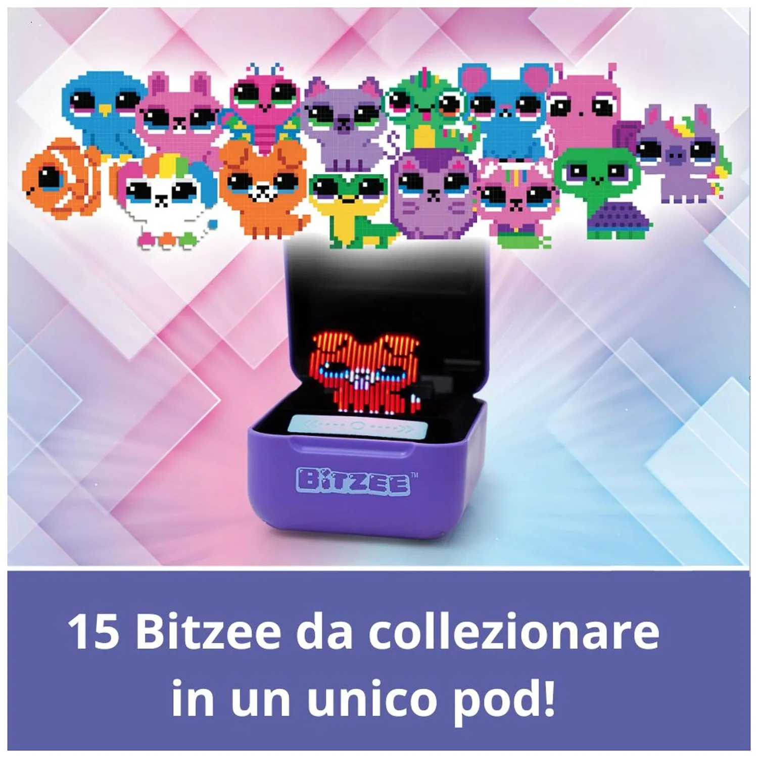 Bitzee Disney Viola cucciolo digitale interattivo 15 personaggi