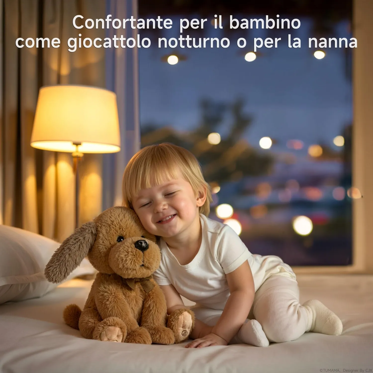 Or Or Tu cane peluche elettronico che ripete parole
