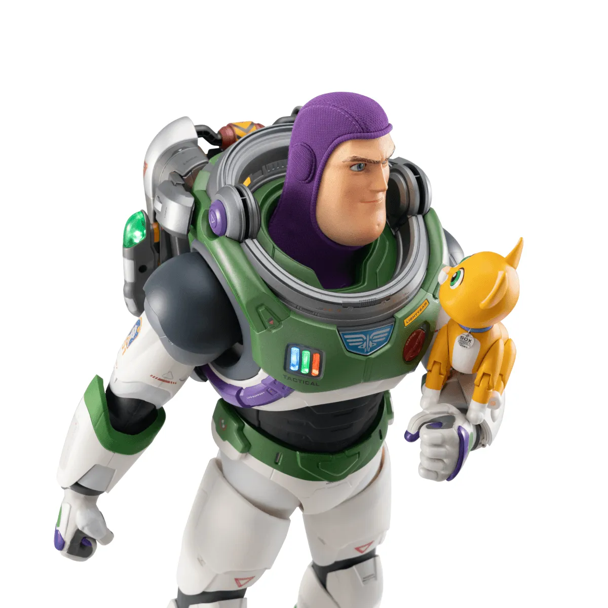 Robosen Space Ranger Alpha Buzz Lightyear robot con jetpack LED