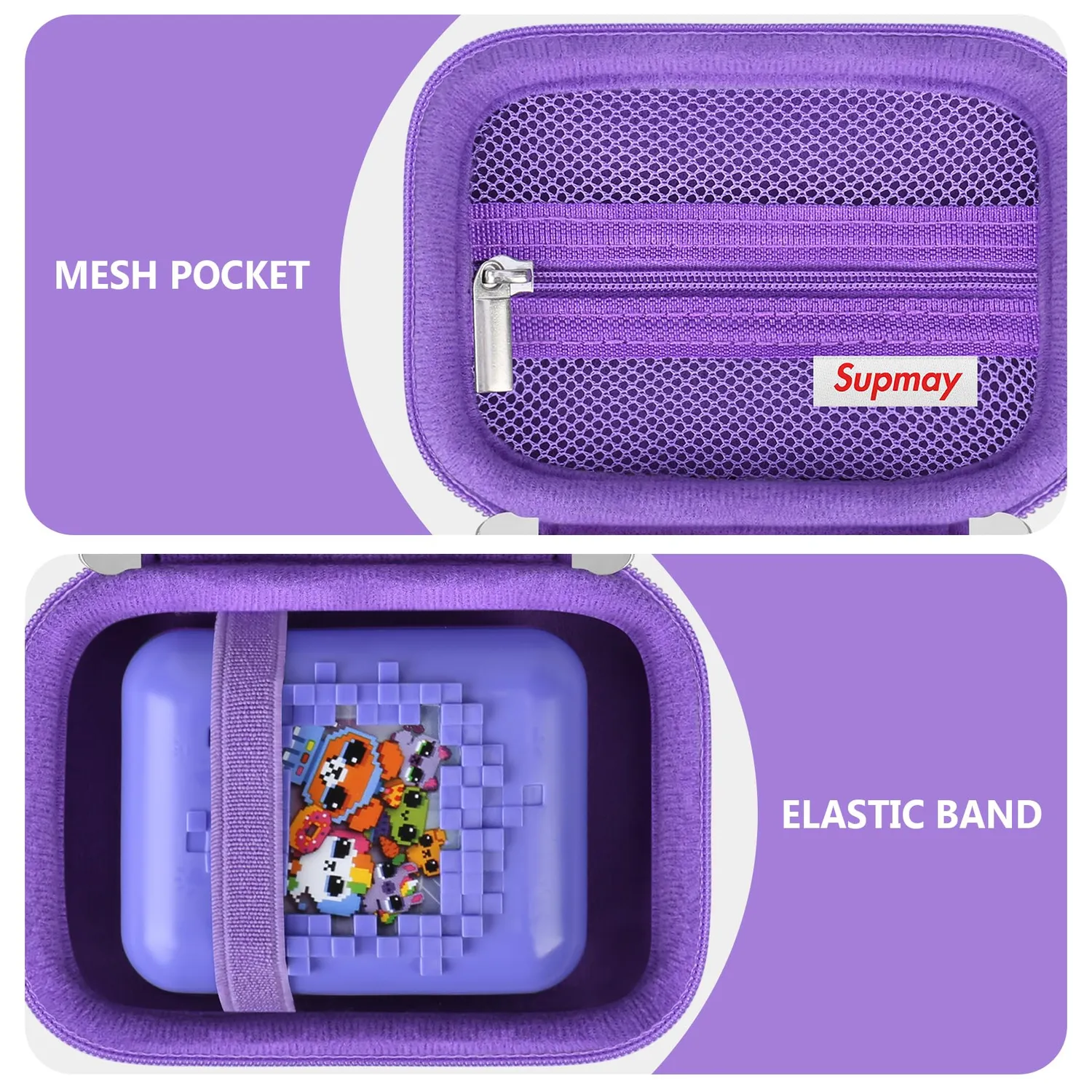 Bitzee Disney custodia da trasporto violetta antiurto
