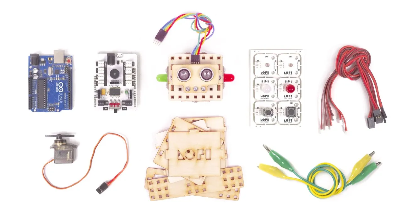 Lofi Robot Codebox Full Kit robotica educativa