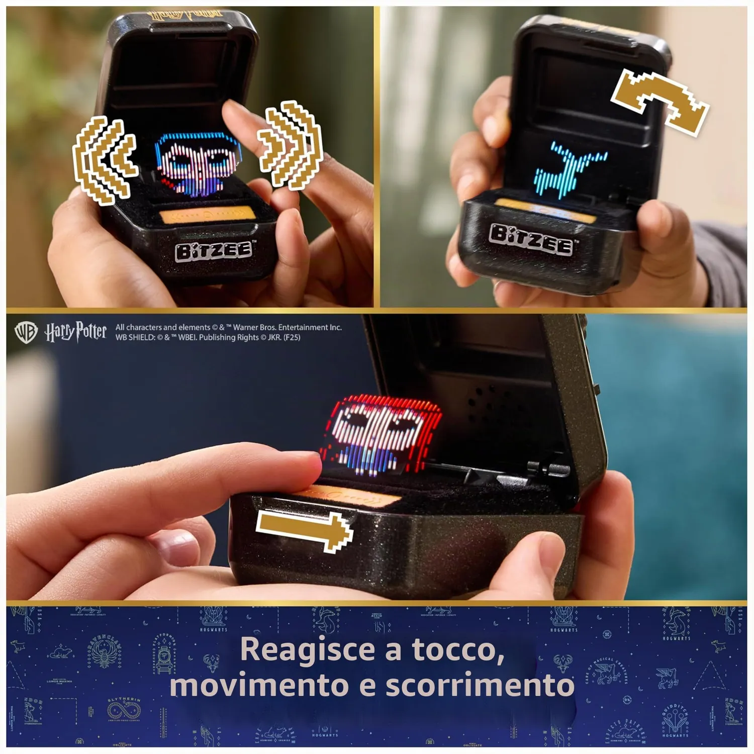 Bitzee Harry Potter Amico Digitale Interattivo 20 Maghi
