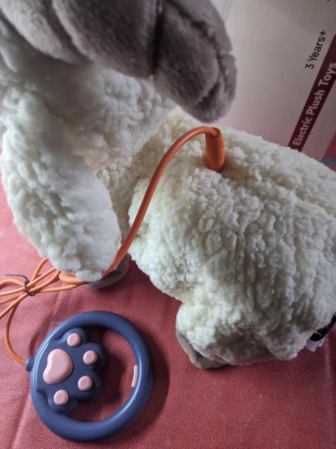 eJog Pup Pecora Peluche Interattivo con Guinzaglio che Cammina e Canta
