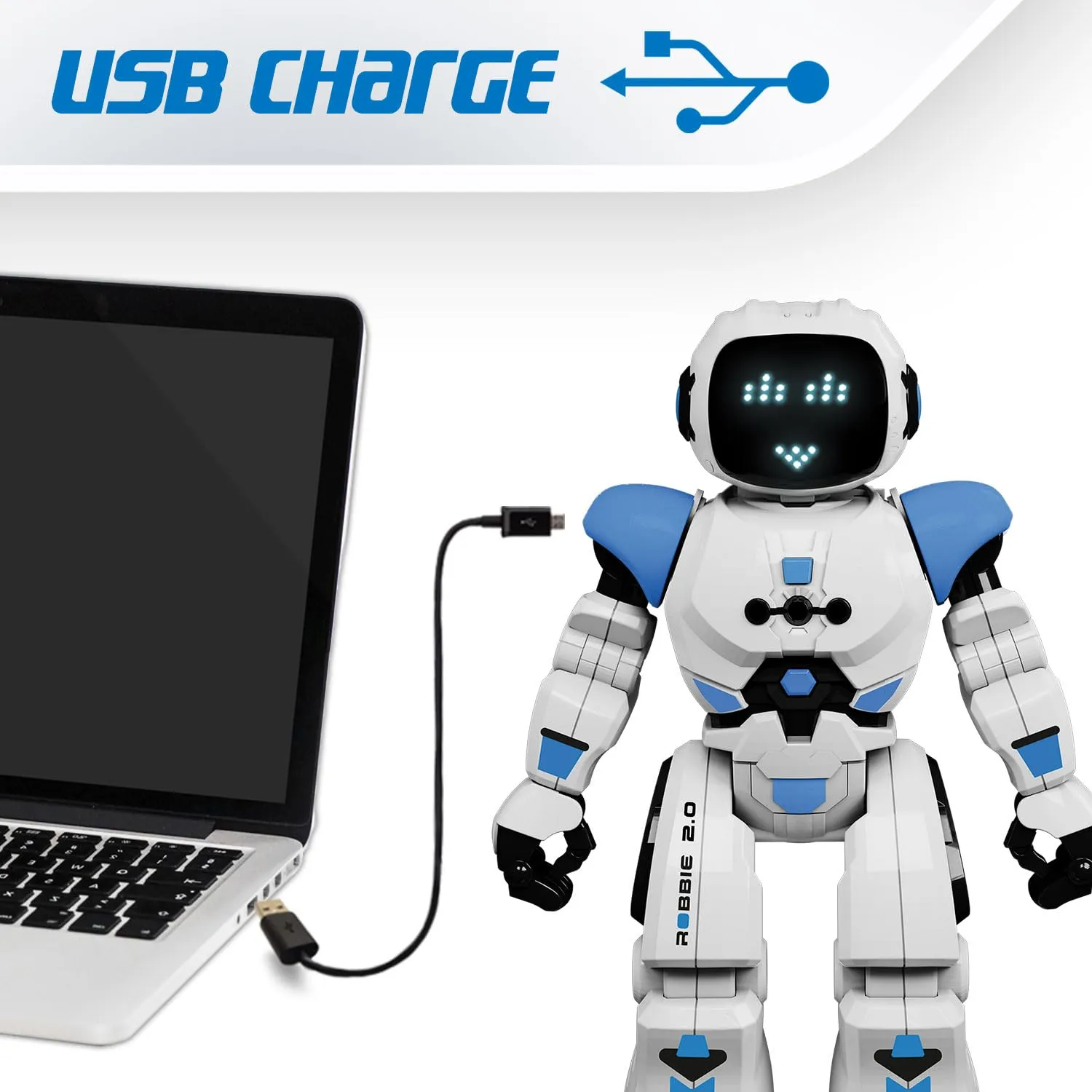 Xtrem Bots Robbie robot telecomandato programmabile 50 movimenti