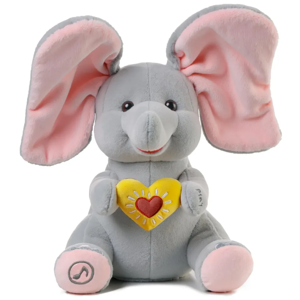 eJog Pup Flappy elefante peluche interattivo che canta