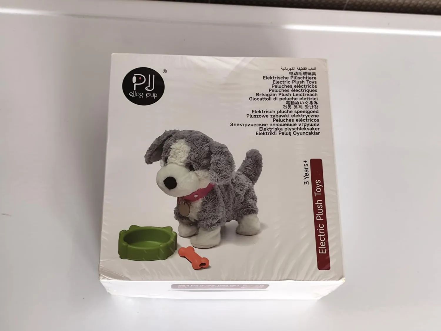 eJog Pup cane peluche interattivo vocale che cammina 3+ anni