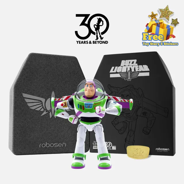 Robosen Toy Story Buzz Lightyear robot interattivo 23 snodi
