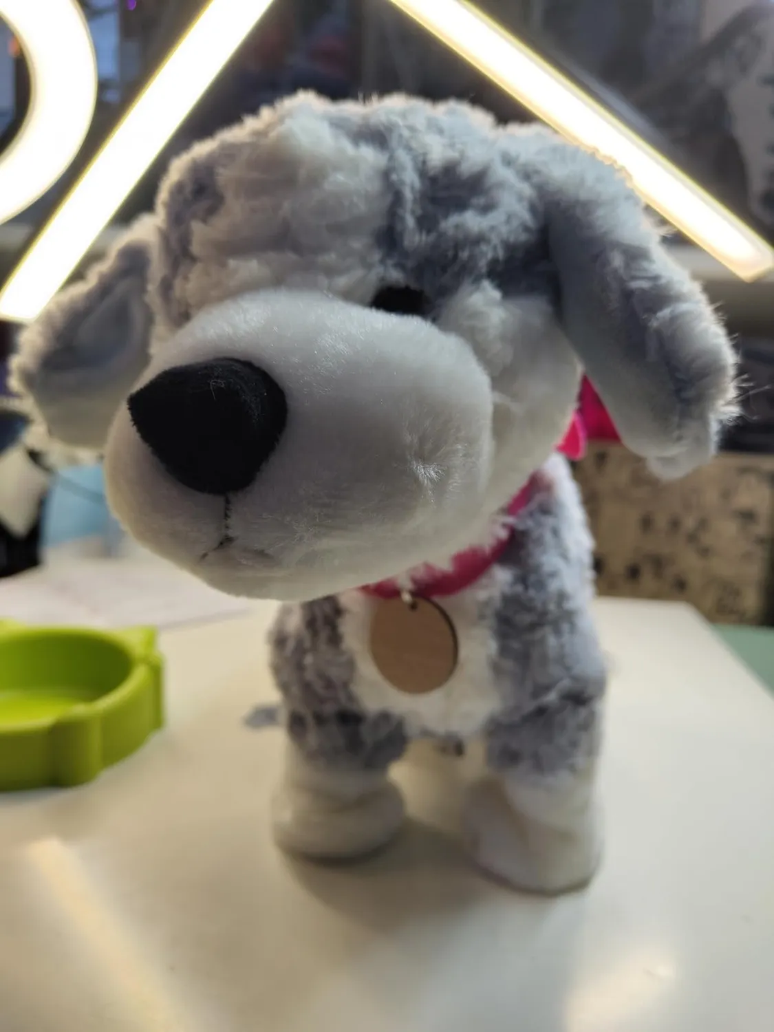 eJog Pup cane peluche interattivo vocale che cammina 3+ anni
