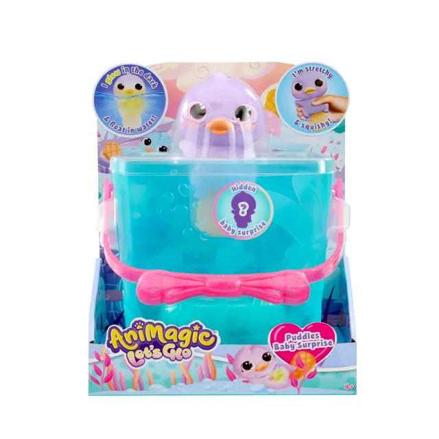Animagic Let's Glo Puddles Habitat Ornitorinco Luminoso
