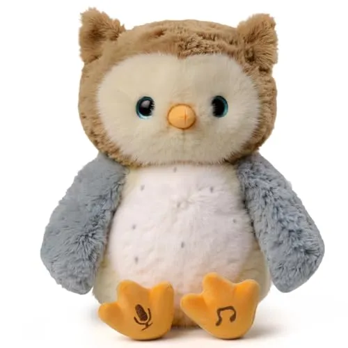 eJog Pup Gufo peluche interattivo che ripete e canta