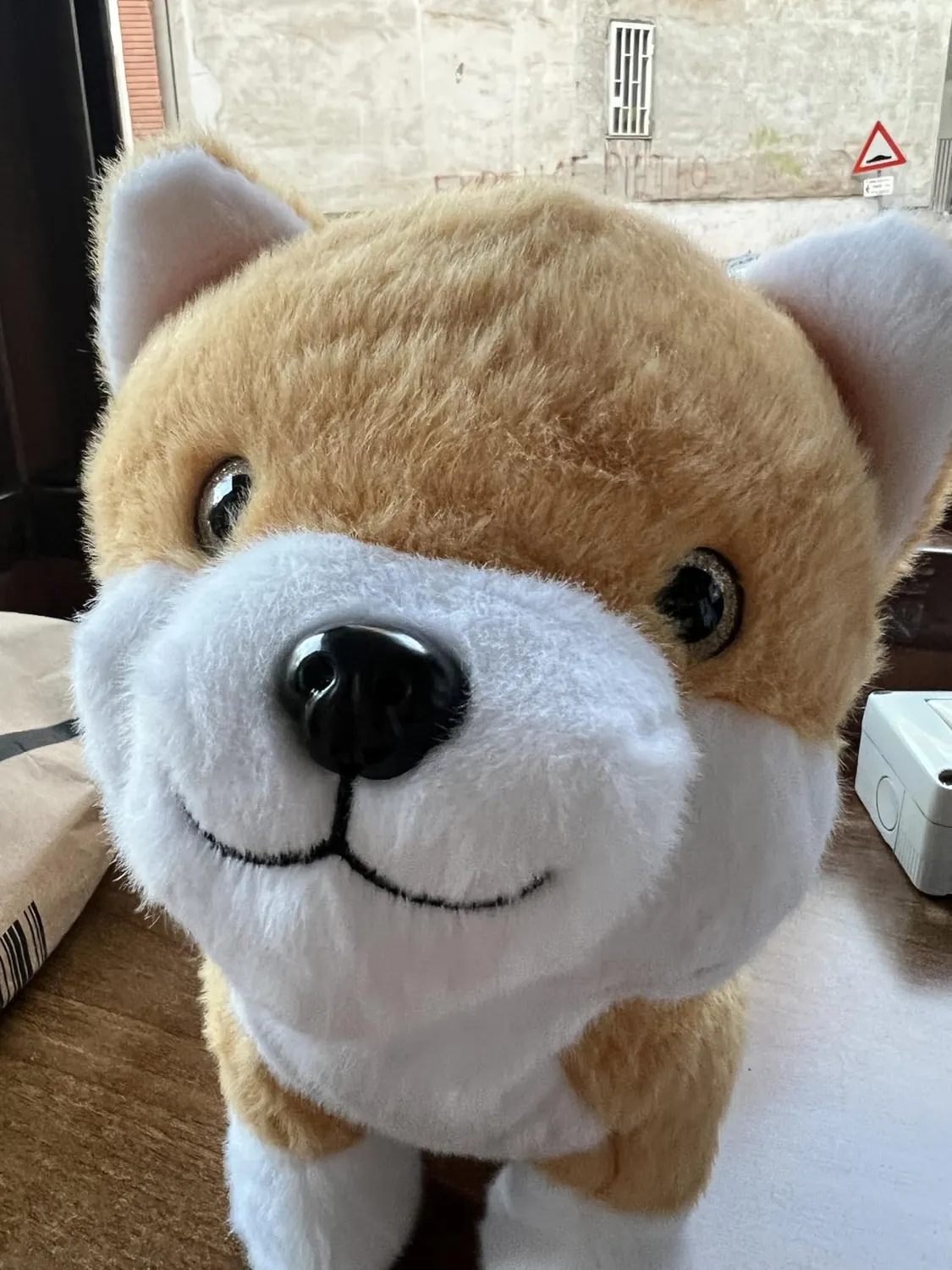 eJog Pup Cane peluche interattivo che abbaia e balla