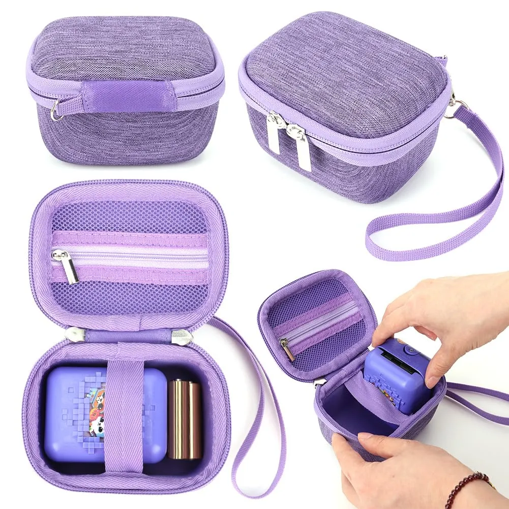 Bitzee Disney custodia rigida EVA viaggio A+b viola grigio