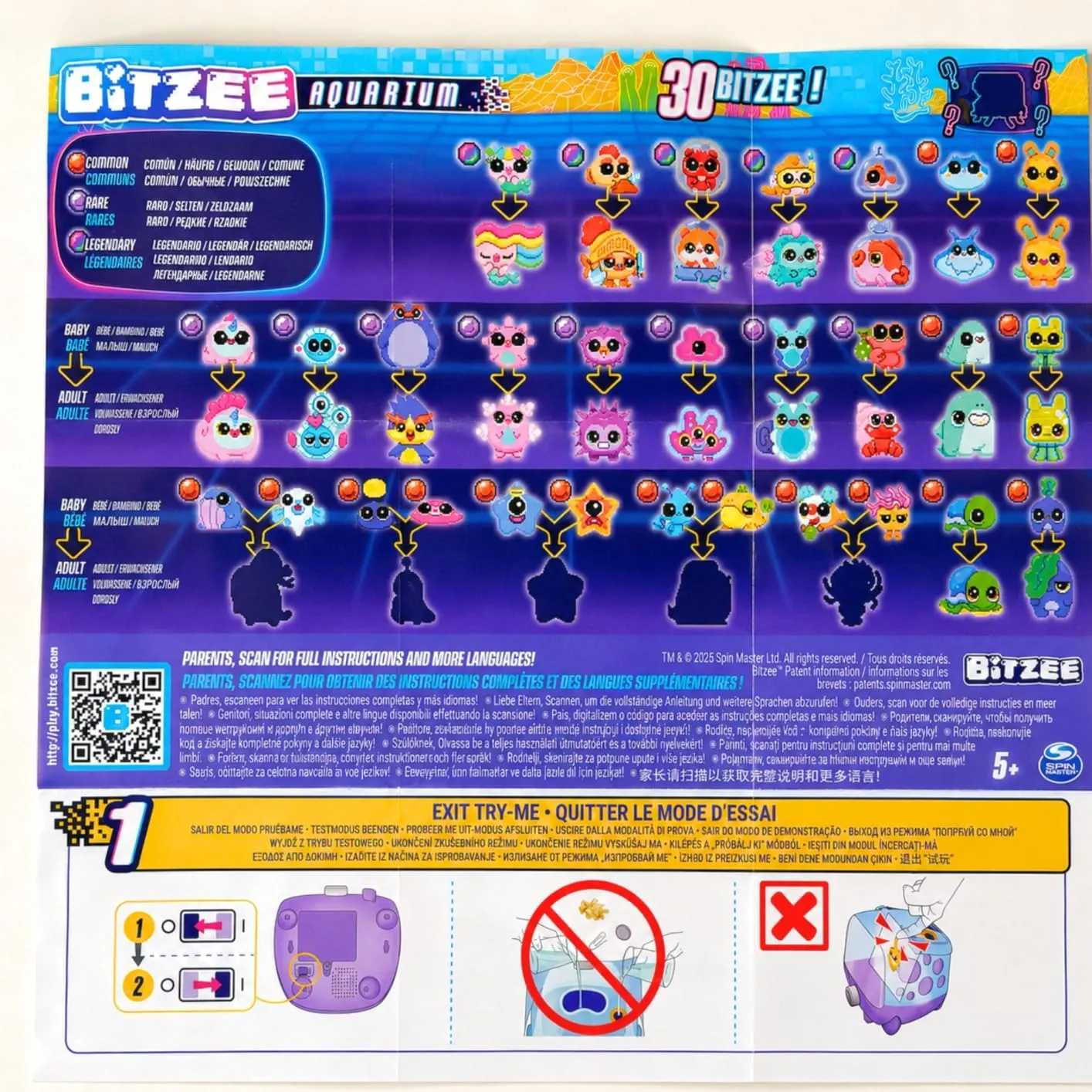 Bitzee Aquarium acquario digitale interattivo 30 amici