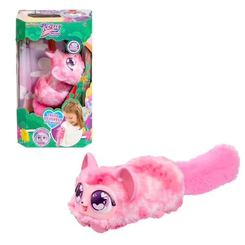 Animagic Kora peluche interattivo rosa +4 anni