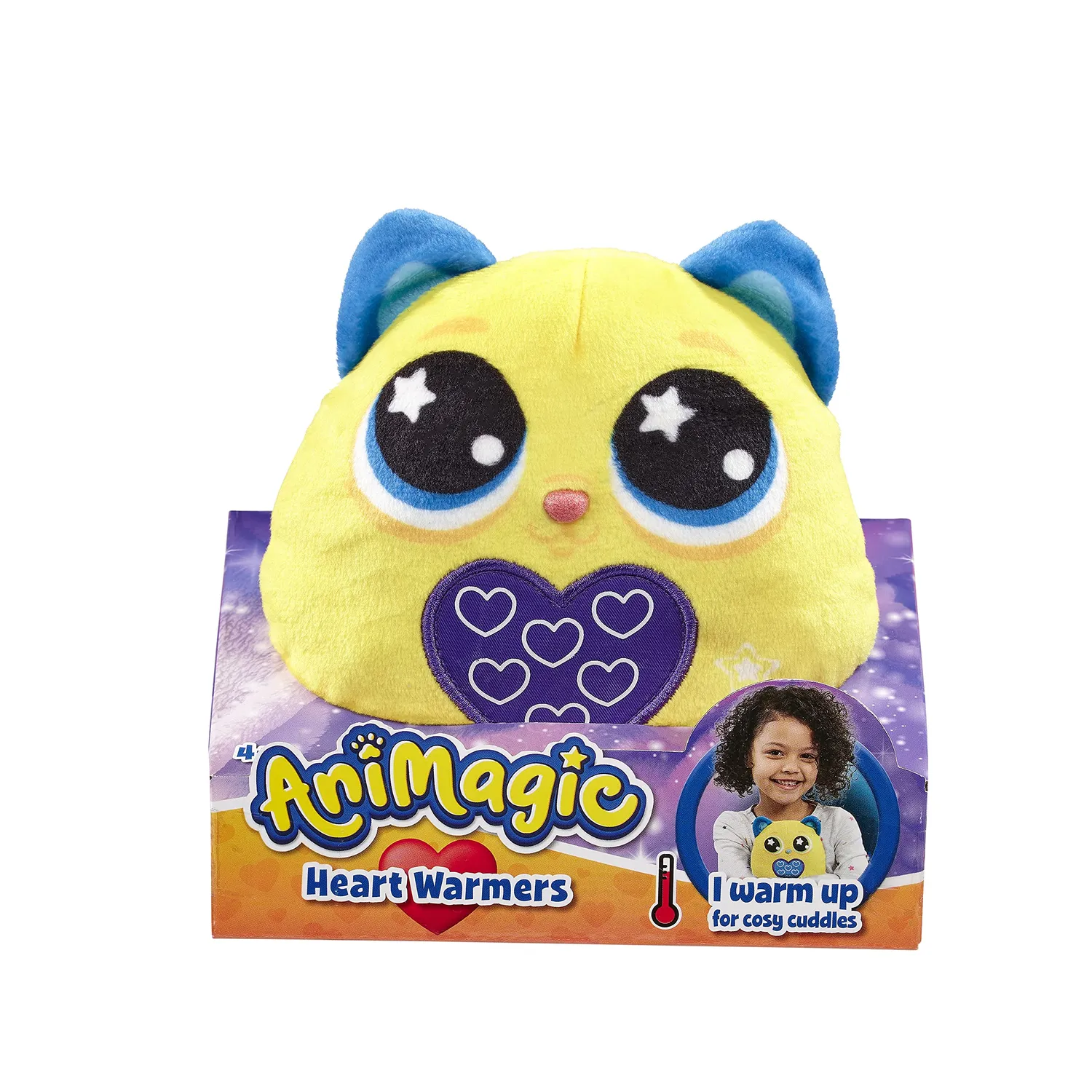 Animagic Coniglio Peluche Termico che Cambia Colore Piccolo