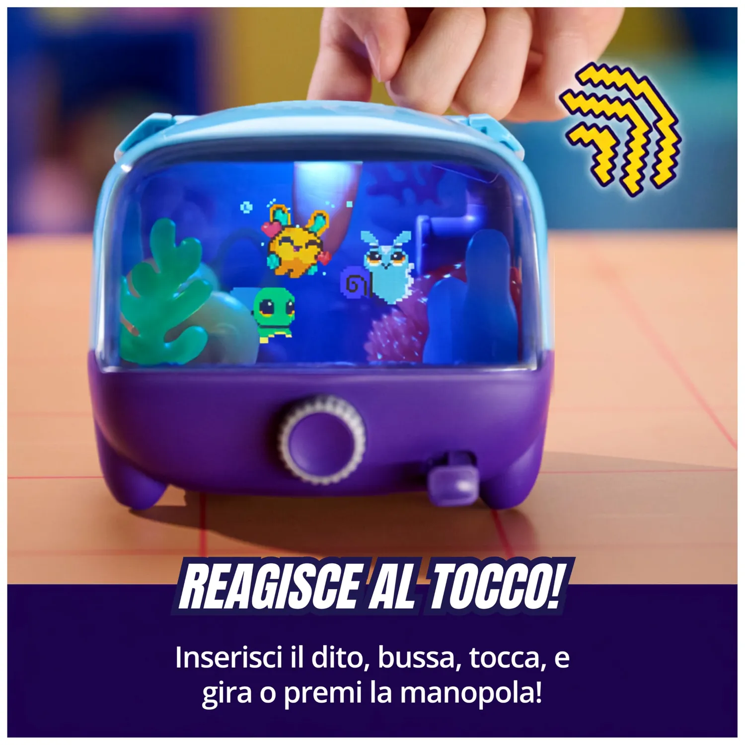 Bitzee Aquarium acquario digitale interattivo 30 amici