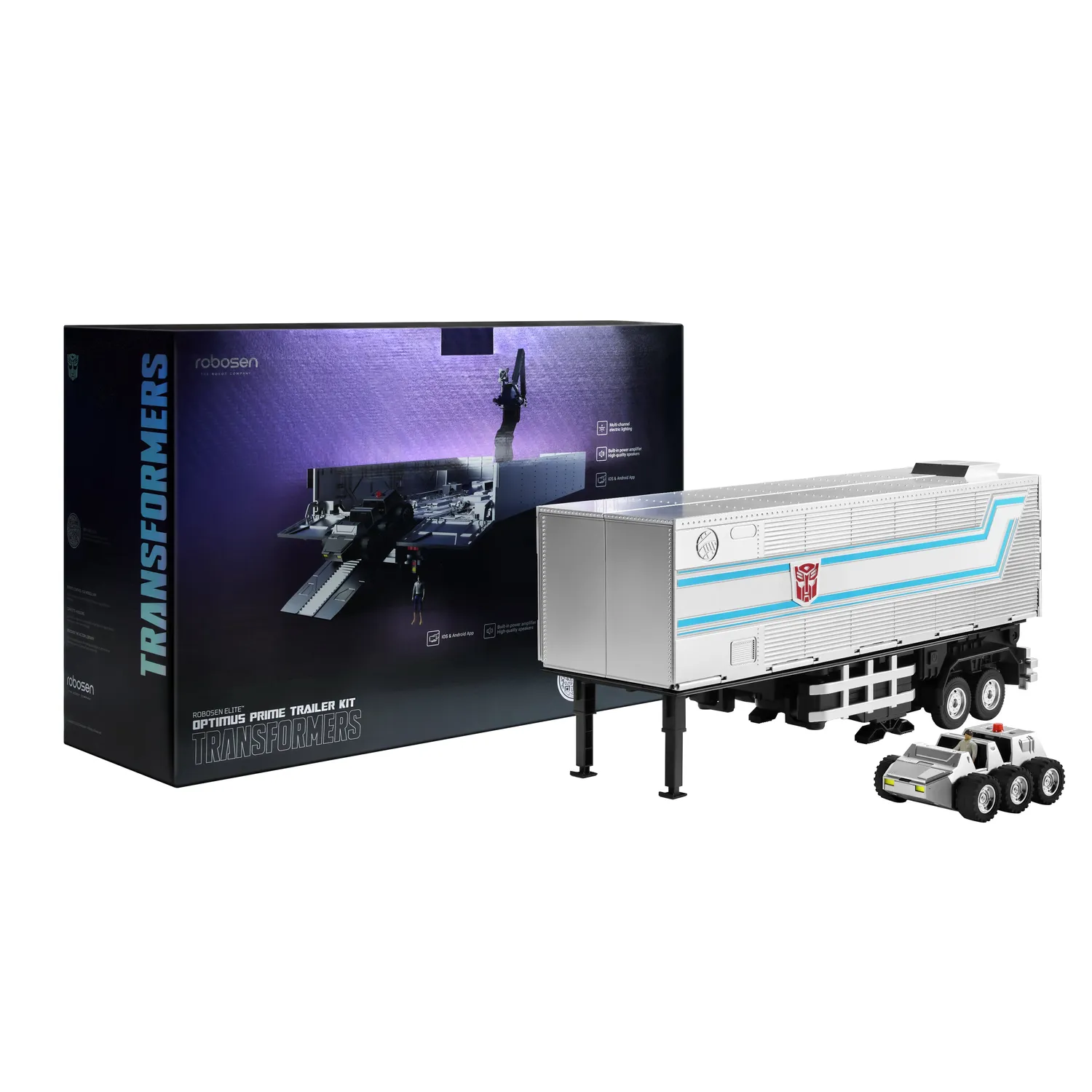 Robosen Elite Optimus Prime Trailer Kit rimorchio auto-convertibile