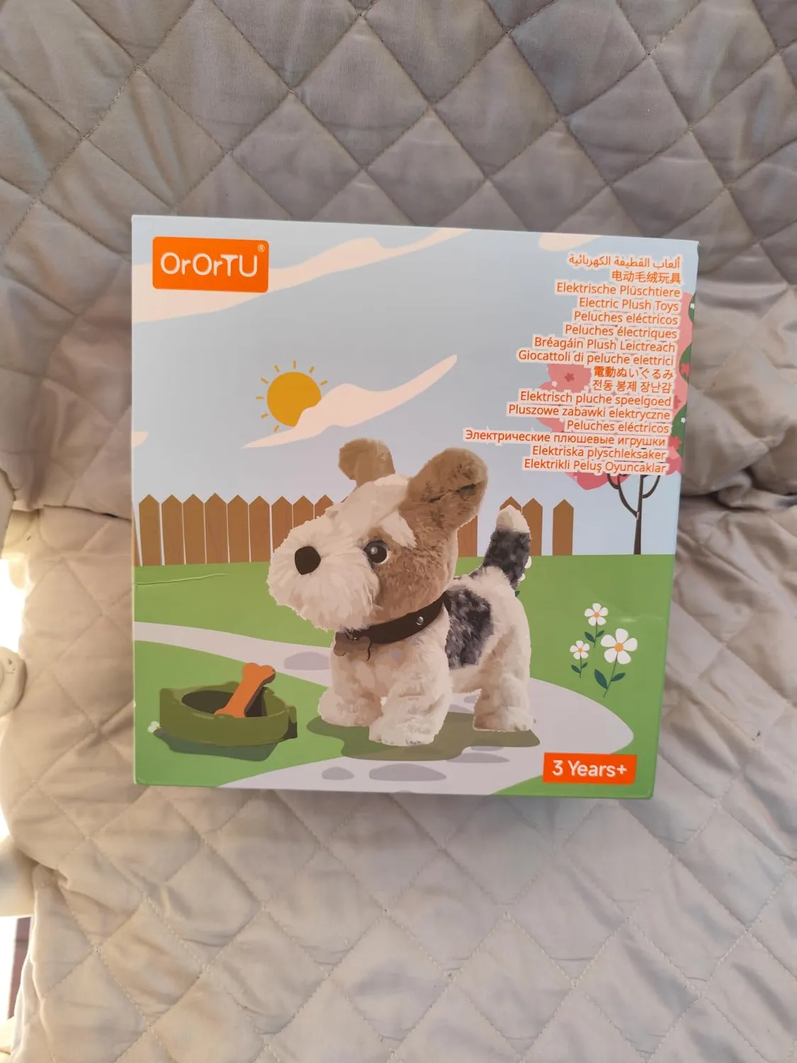 OR OR TU cane peluche interattivo vocale che cammina e canta