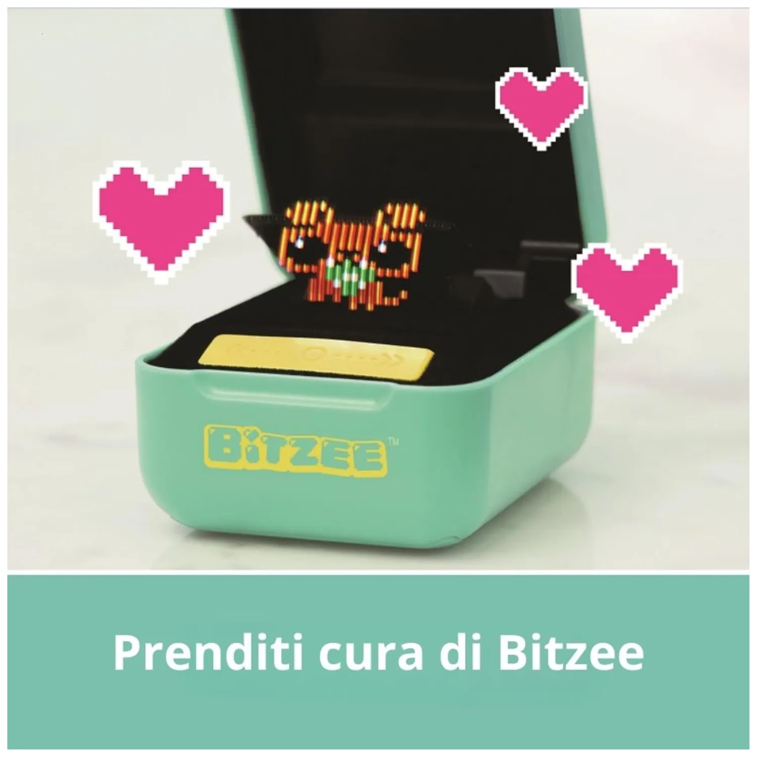 Bitzee Verde Cucciolo Digitale Animaletto Interattivo 15 Personaggi