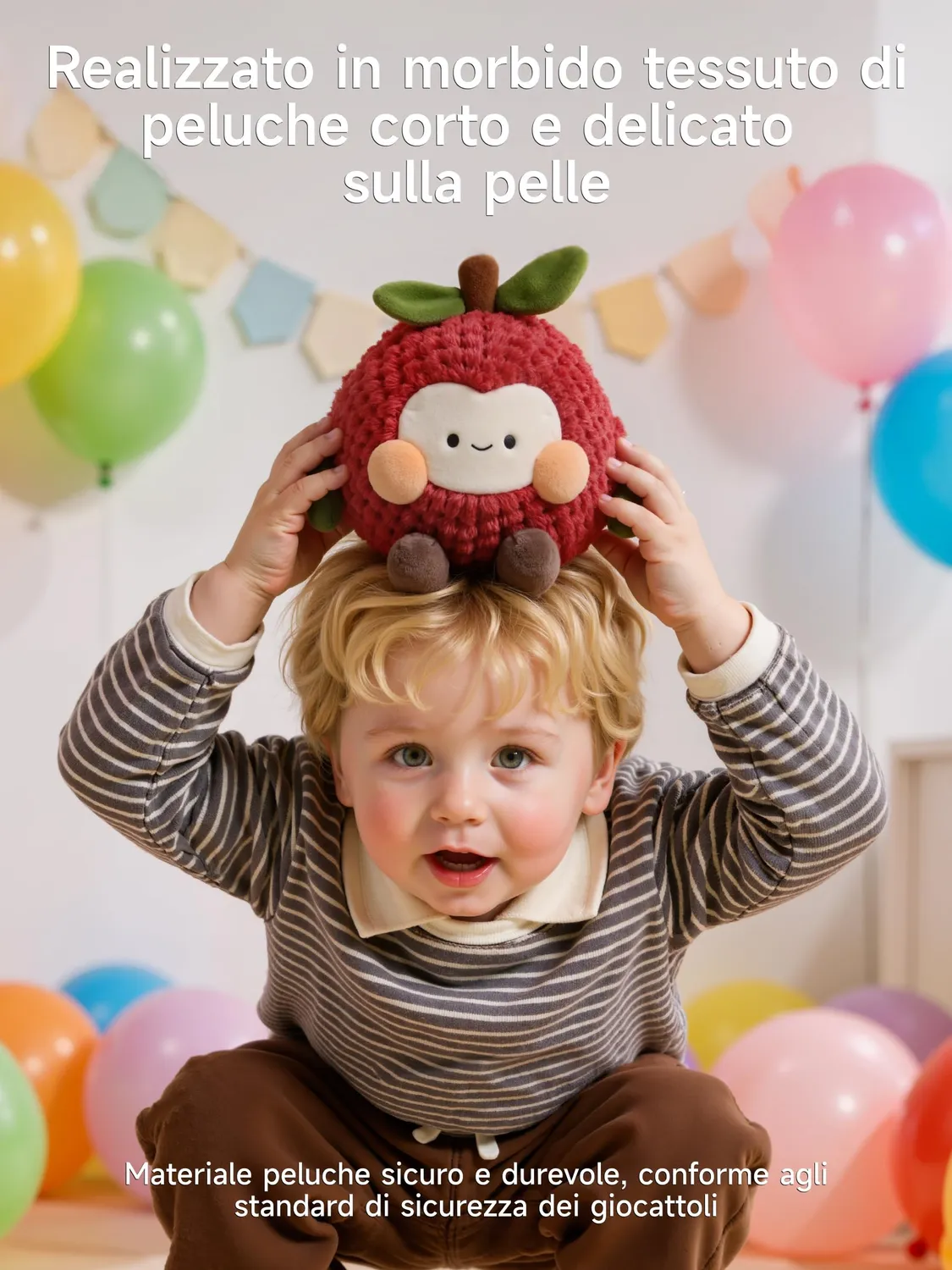 eJog Pup Litchi peluche interattivo salta e registra 3xAA