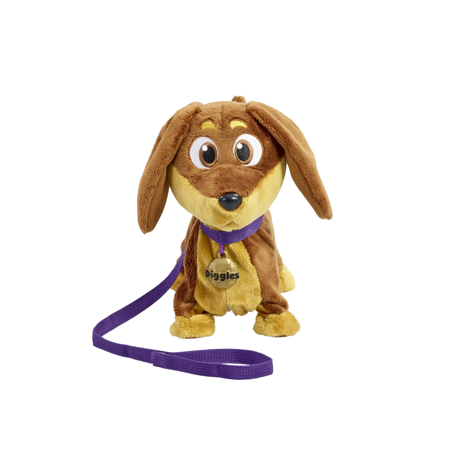 Animagic Diggles Lizzie Corgi peluche marrone interattivo