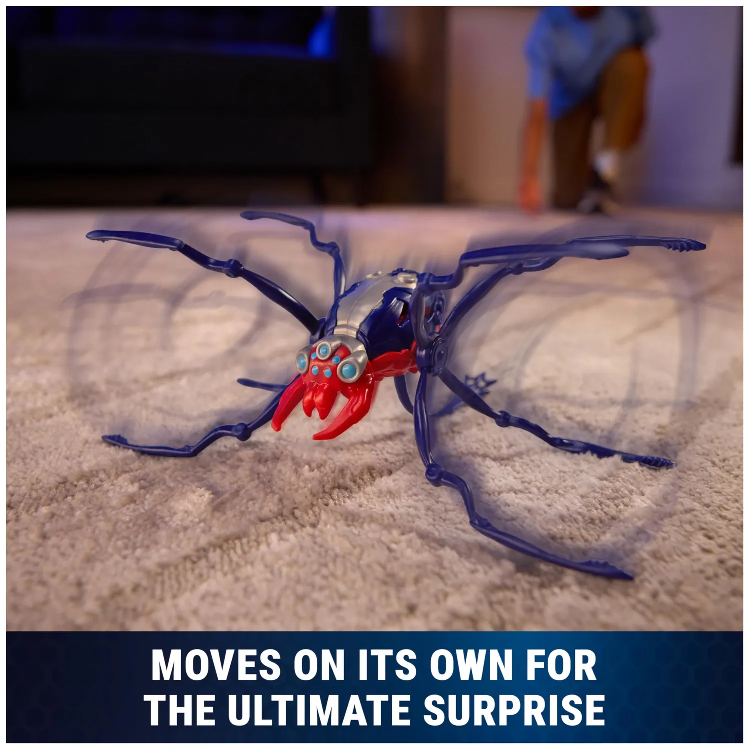Hex Bots Skitter Bot Spider Robot Insetto Luminoso