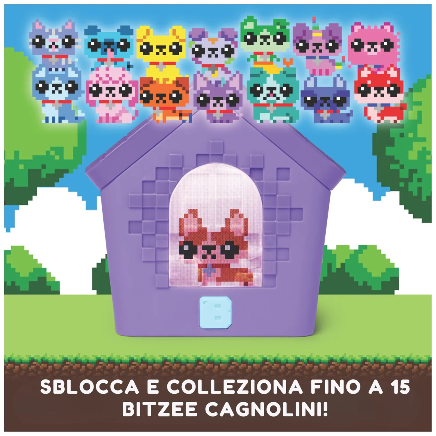 Bitzee Doghouse cucciolo digitale interattivo 15 cuccioli