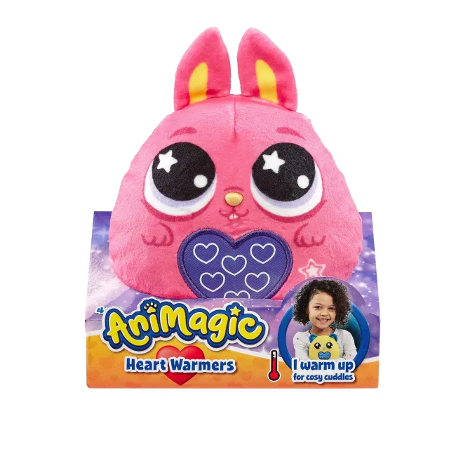 Animagic Coniglio Peluche Termico che Cambia Colore Piccolo