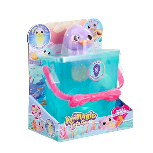 Animagic Let's Glo Puddles Habitat Ornitorinco Luminoso