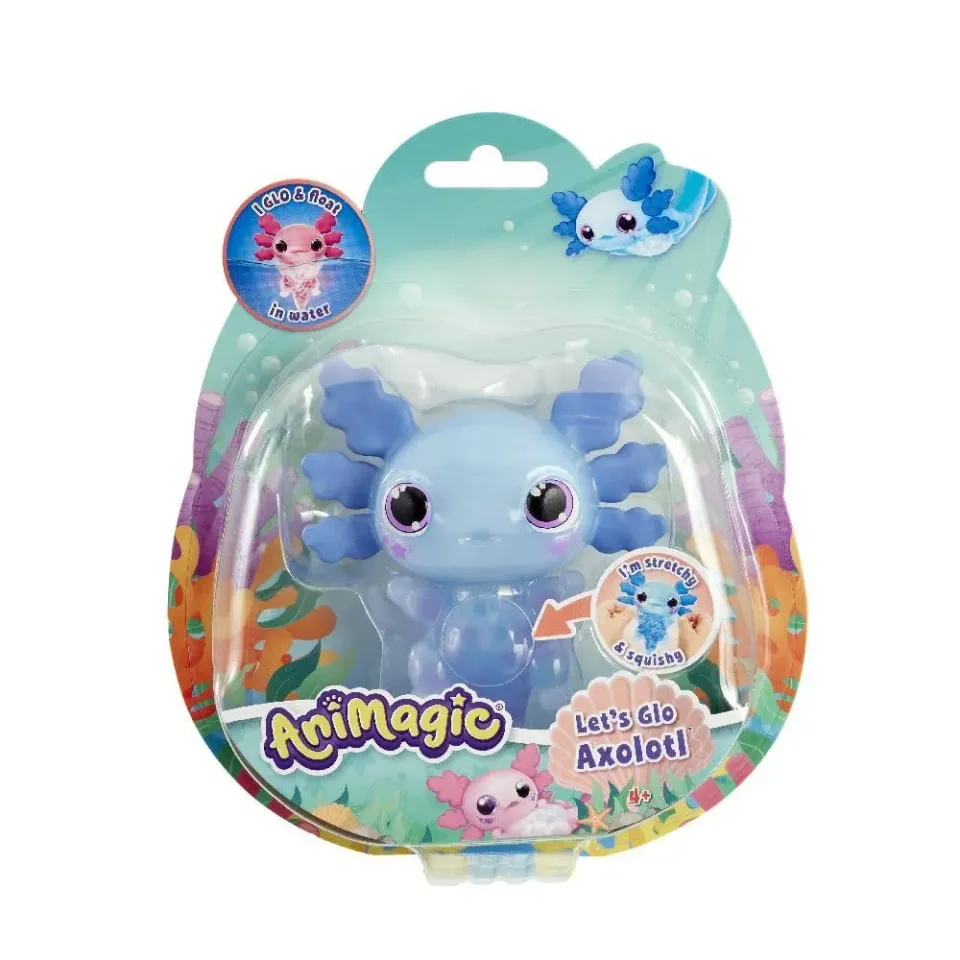 Animagic Let's Glo Axolotl Giocattolo Acqua Luminoso