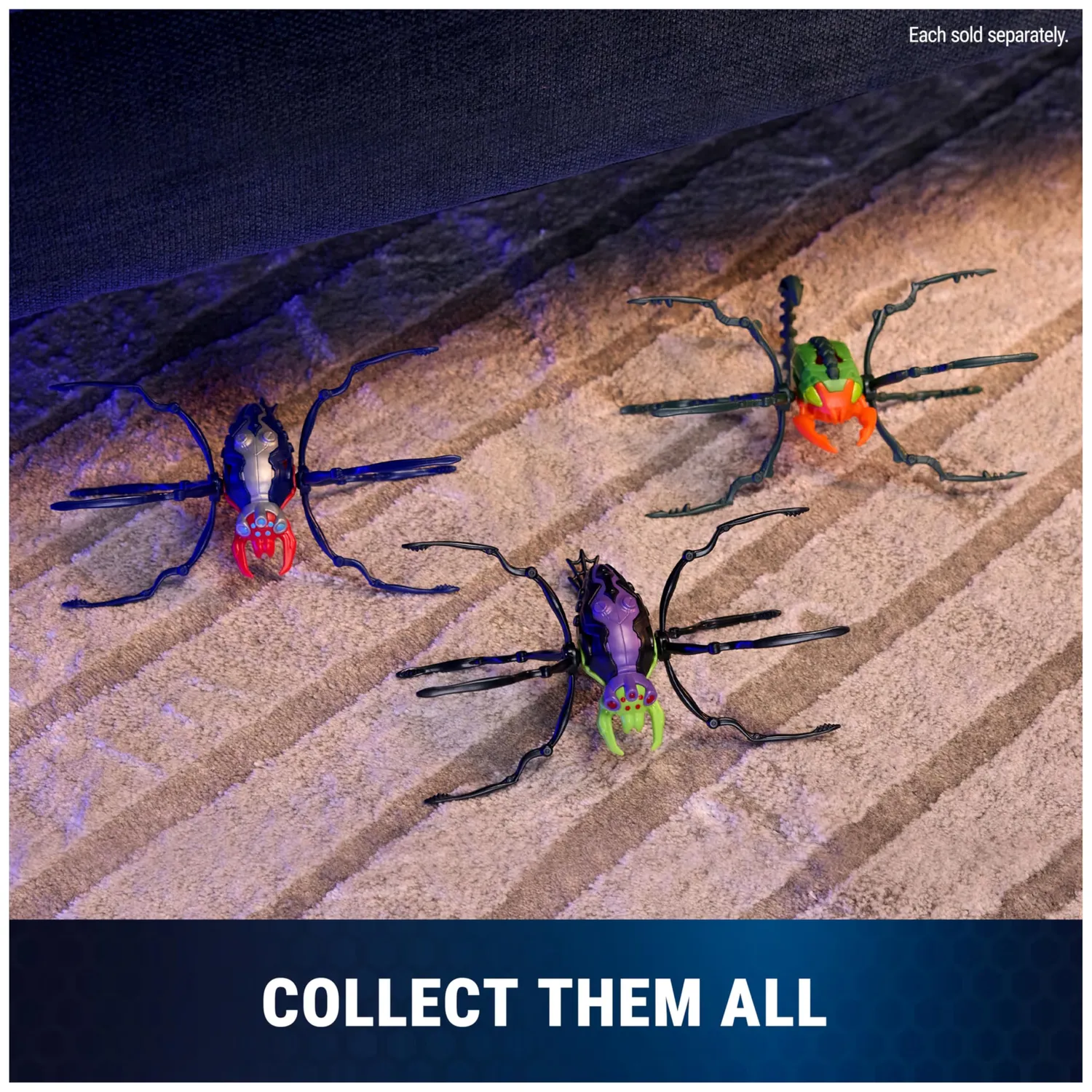 Hex Bots Skitter Bot Spider Robot Insetto Luminoso