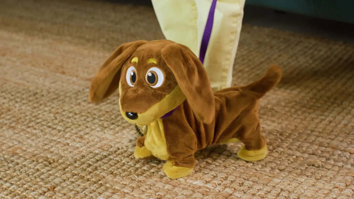 Animagic Diggles Lizzie Corgi peluche marrone interattivo