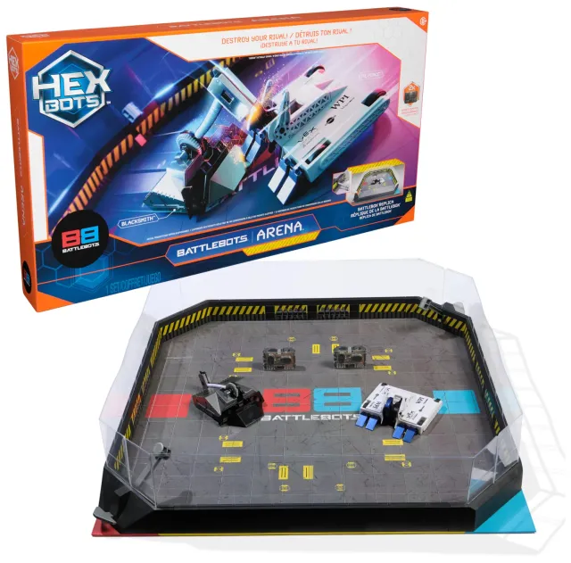 Hex Bots BattleBots Arena Bite Force robot telecomandati