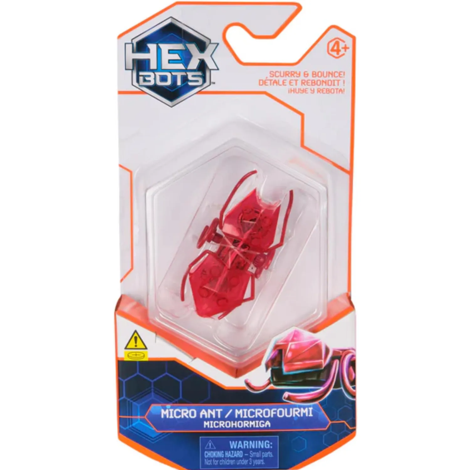 Hex Bots Scurry & Bounce micro formiche robot 2 pezzi 6 cm