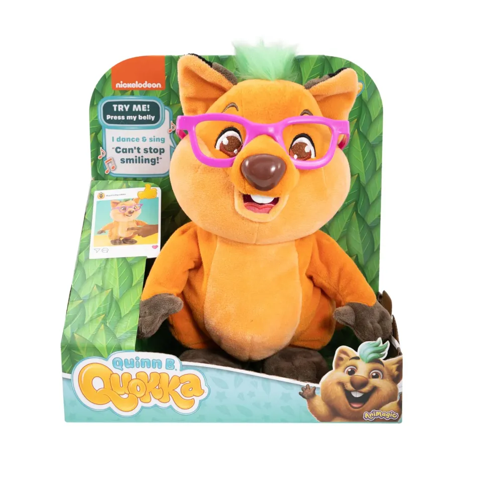 Animagic Quinn B. Quokka peluche che canta e balla