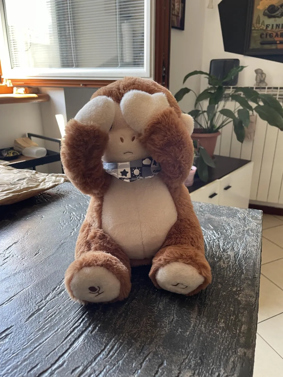 eJog Pup Scimmia peluche interattivo musicale con voce