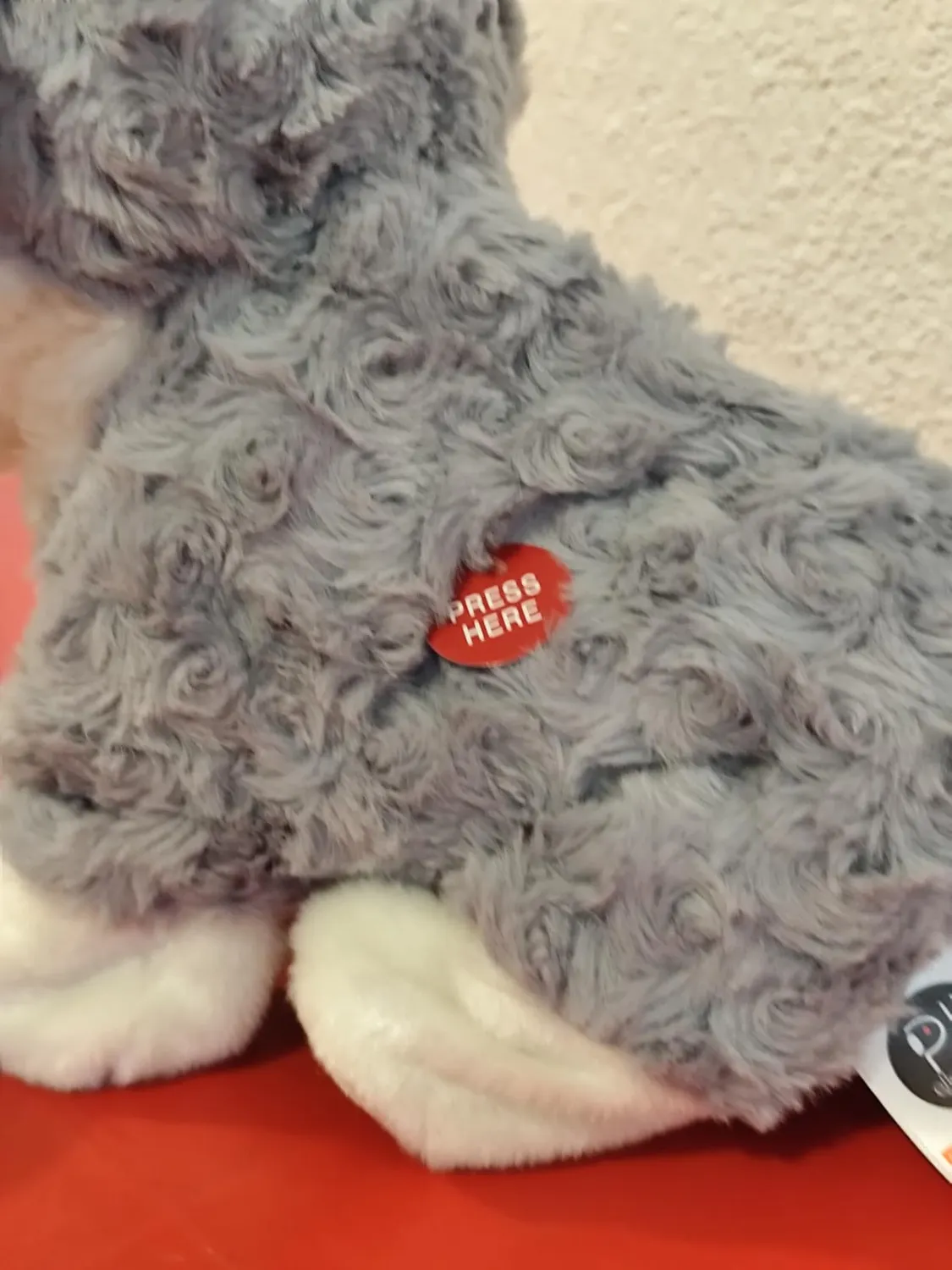 eJog Pup cane peluche interattivo vocale che cammina 3+ anni
