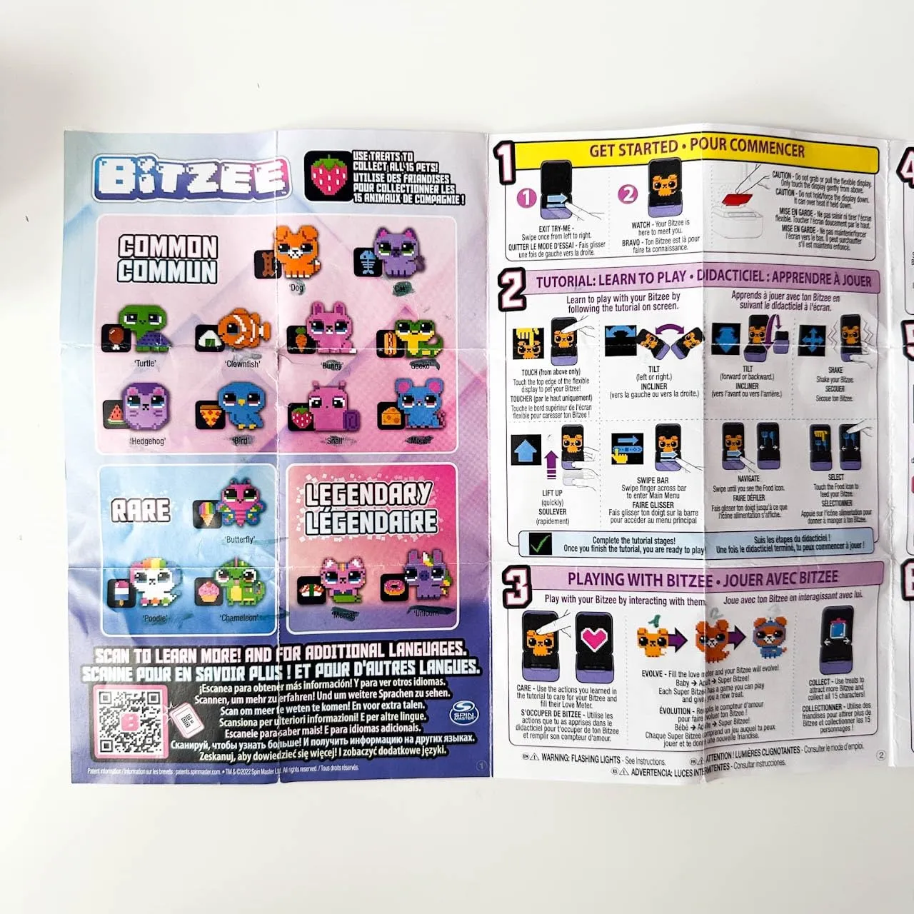 Bitzee Disney Viola cucciolo digitale interattivo 15 personaggi