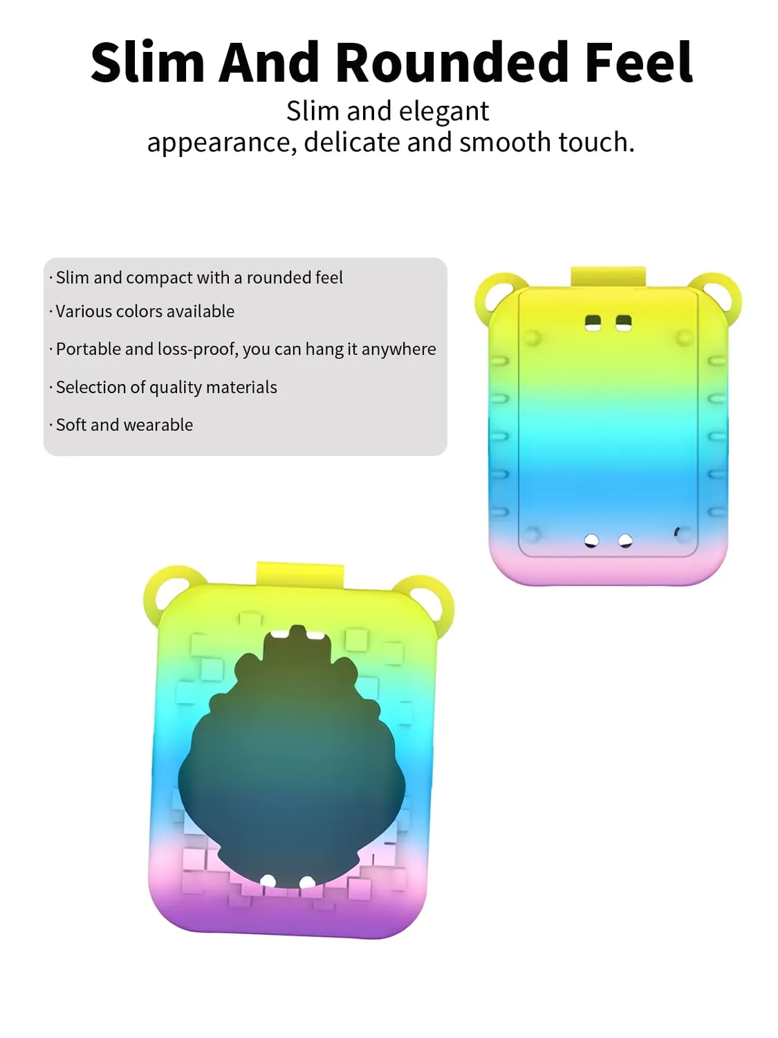 Bitzee Disney cover silicone morbida antiurto con laccio