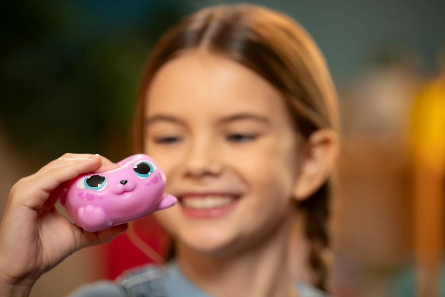 Animagic Let's Glo Seal Rosa foca interattiva luminosa
