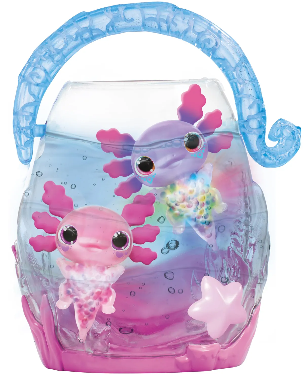 Animagic Let's Glo Bubble Reef acquario interattivo axolotl