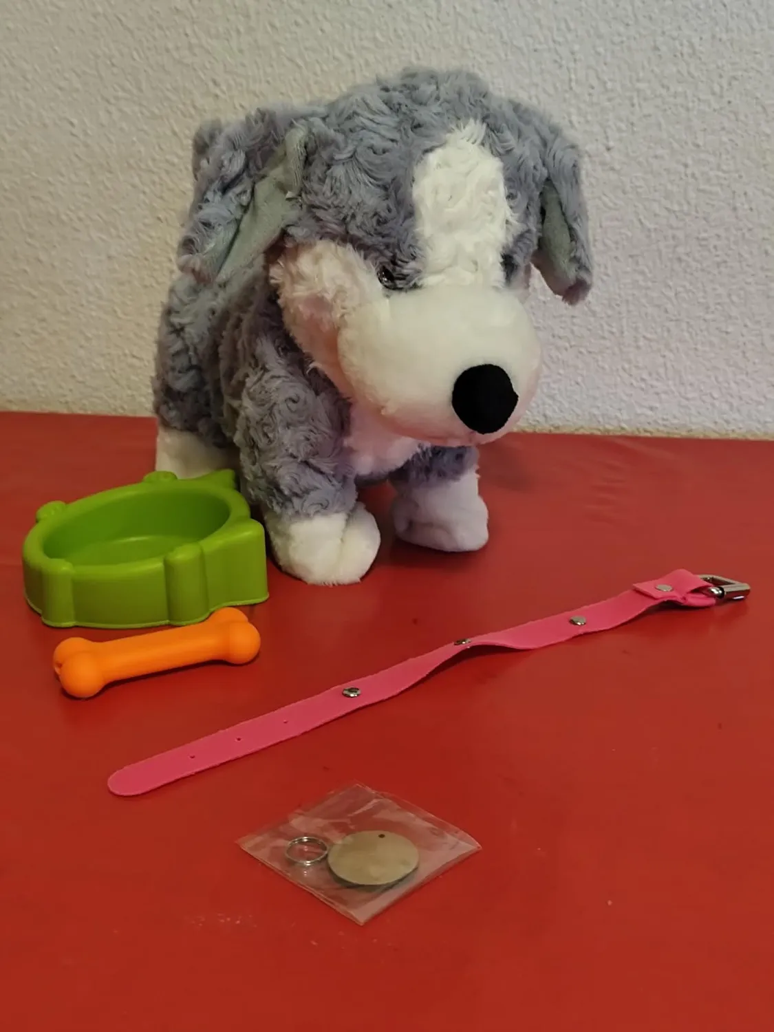 eJog Pup cane peluche interattivo vocale che cammina 3+ anni