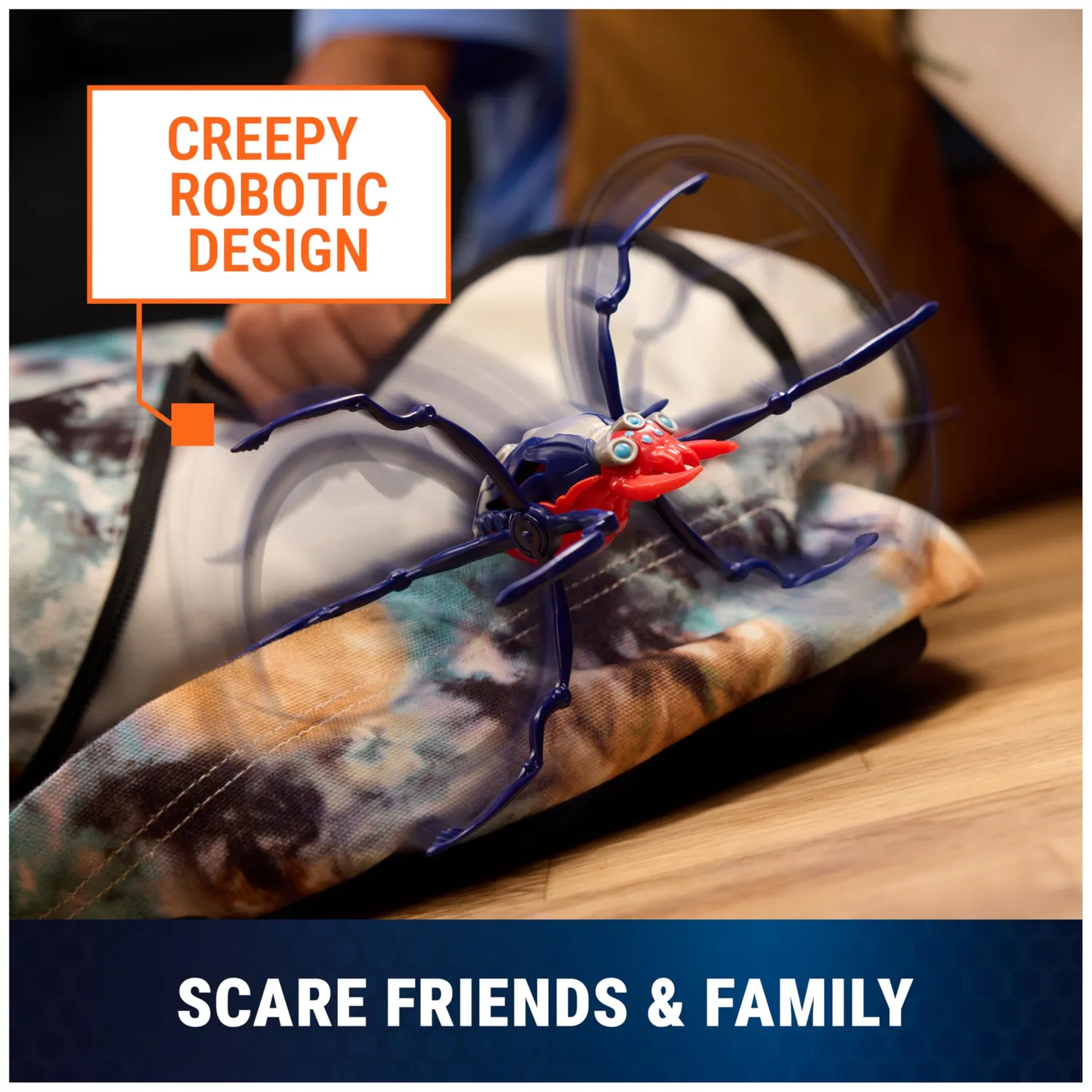 Hex Bots Skitter Bot Spider Robot Insetto Luminoso