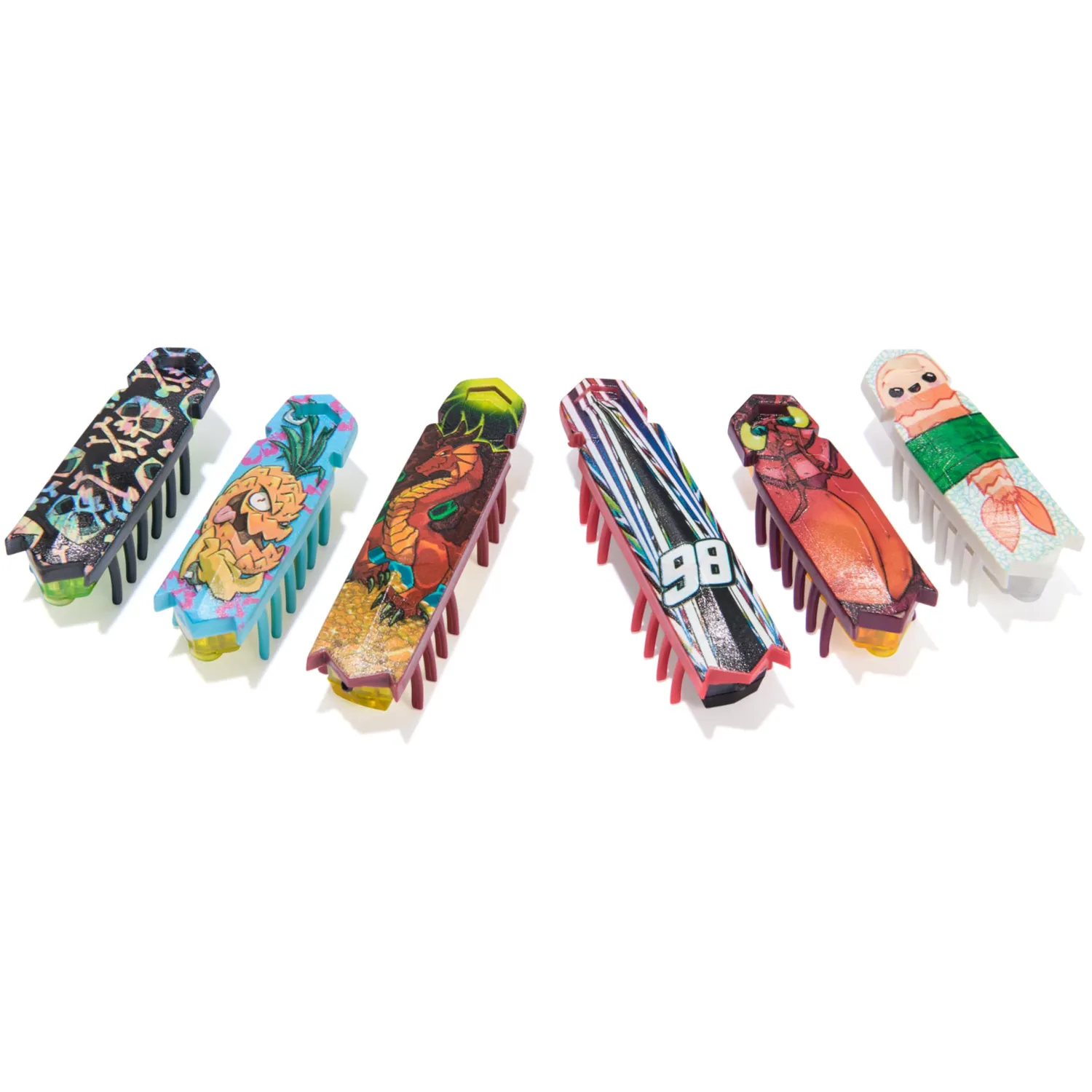 Hex Bots Nano 6 Pack mini robot insetti a vibrazione 3 anni+
