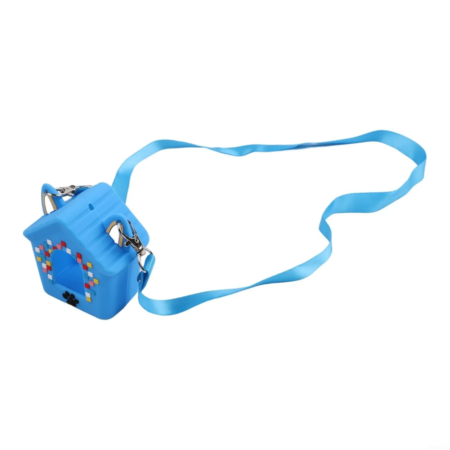 Bitzee Disney interattivo custodia silicone viola cordino
