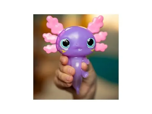 Animagic Lets Glo Axolotl peluche luminoso elastico assortito