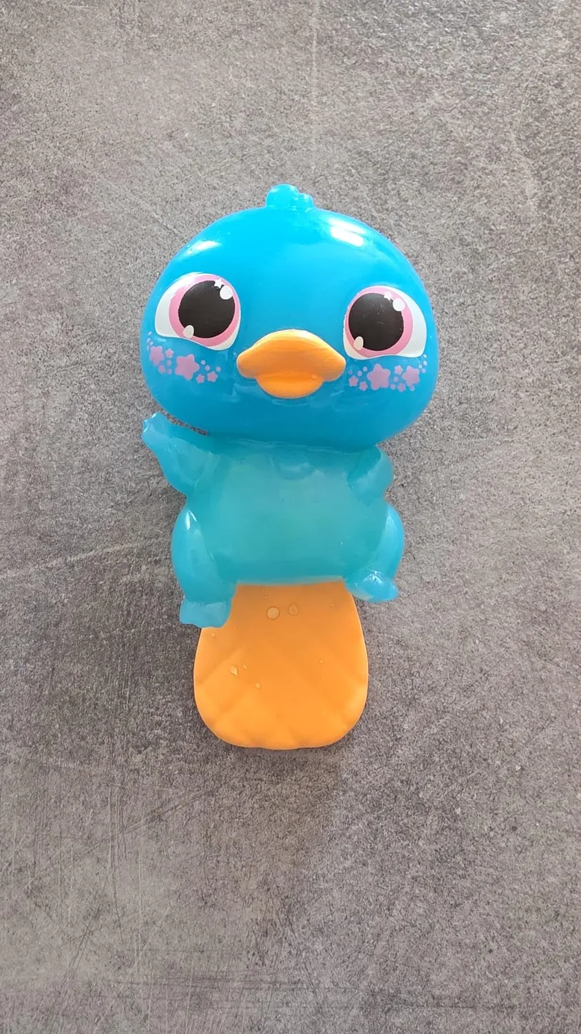 Animagic Let's Glo Puddles Rosa peluche sensoriale luminoso