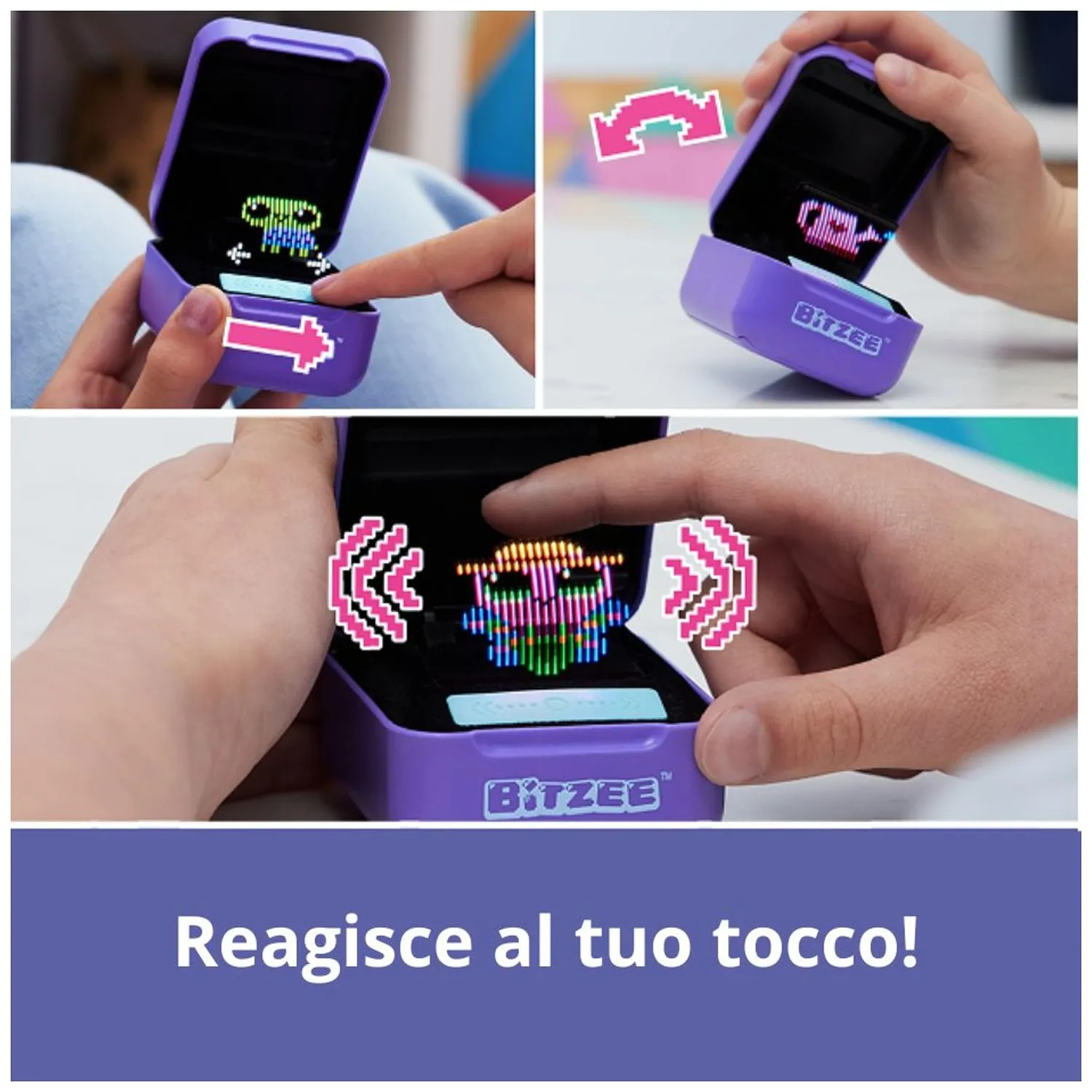Bitzee Disney Viola cucciolo digitale interattivo 15 personaggi