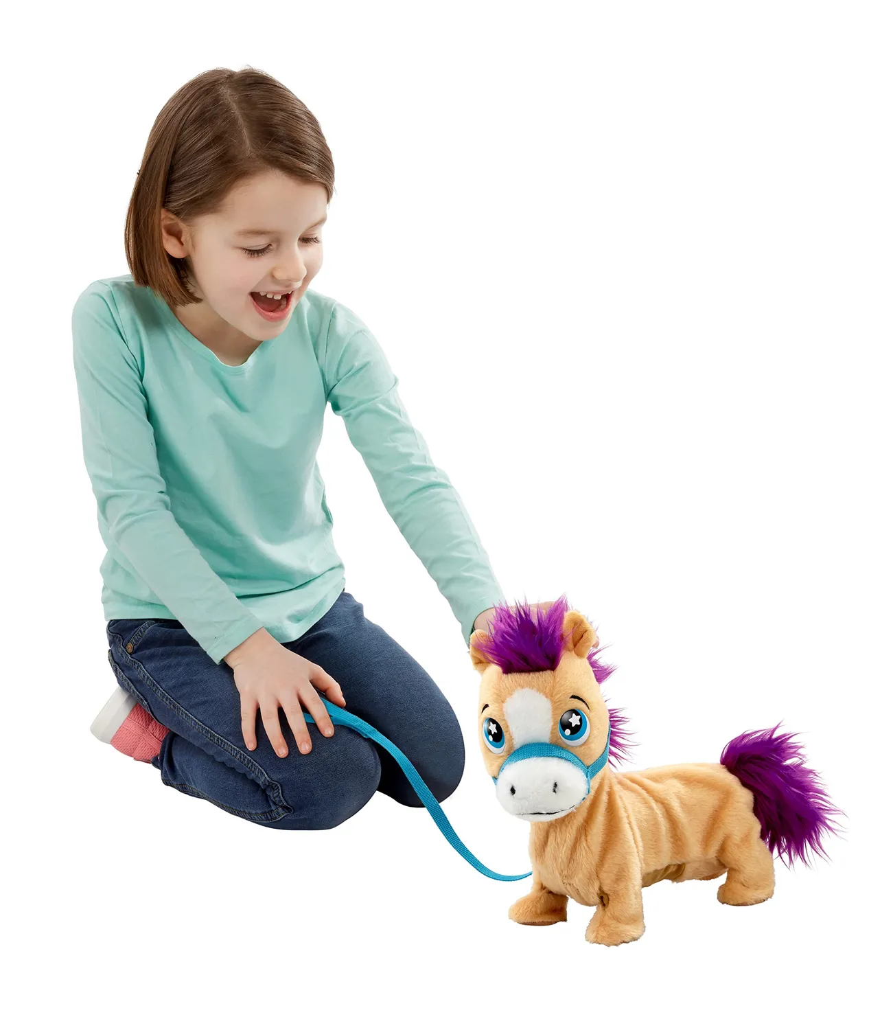 Animagic Pumpkin pony interattivo Shetland che cammina 4+